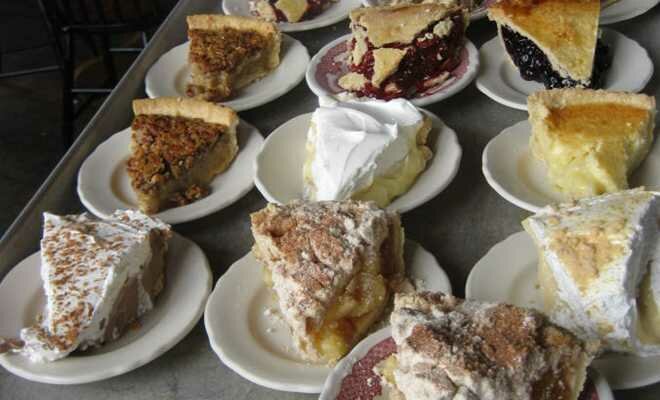 The Dessert Tray Photo - Threshers Dinner, Nappanee, Indiana 